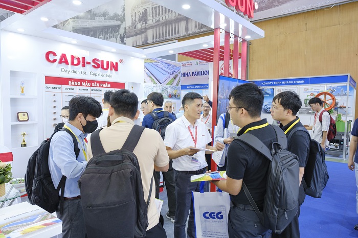 CADI-SUN đón nhận nhiều quan tâm của khách hàng tại triển lãm quốc tế 